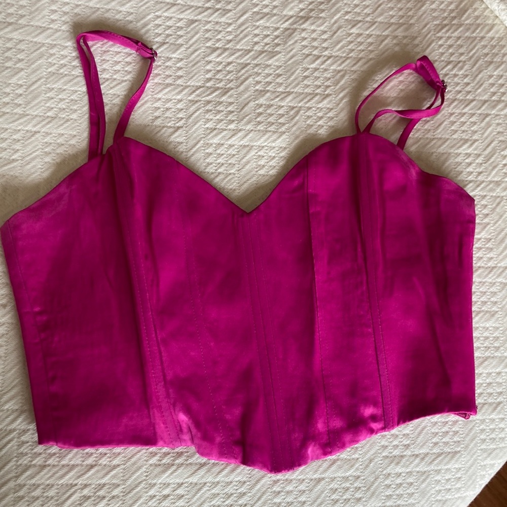 Hot Pink Corset Top 💗💗